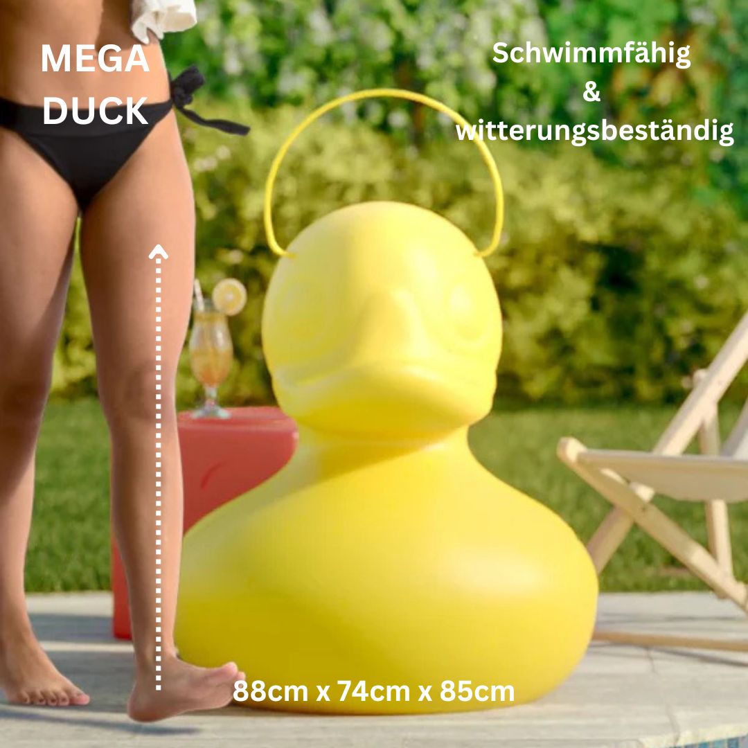 MEGA-DUCK DECO - without lighting -Yellow