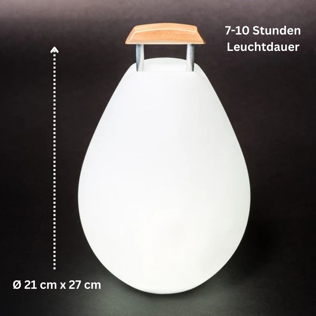 VESSEL2S, wireless light with wooden handle "App-control